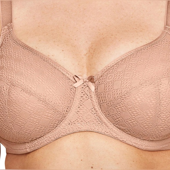 NWOT Glamorise Women's Plus Size Lace Comfort Wonderwire Bra Underwire 46G - Picture 4 of 8